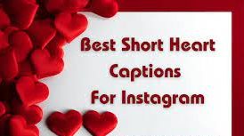 310+ Heart Shape Captions For Instagram