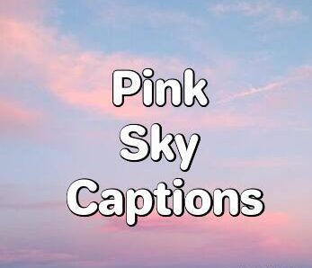 380+ Pink Sky Quotes and Captions for Instagram