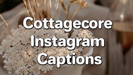 310+ Cottagecore Captions and Quotes For Instagram