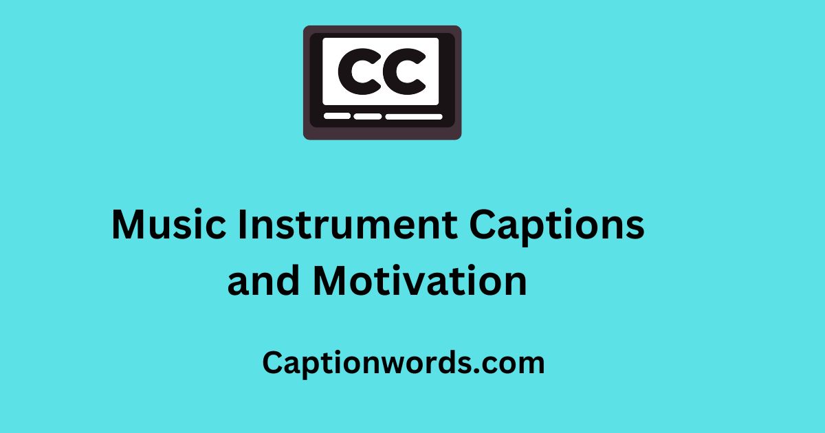 Music Instrument Captions