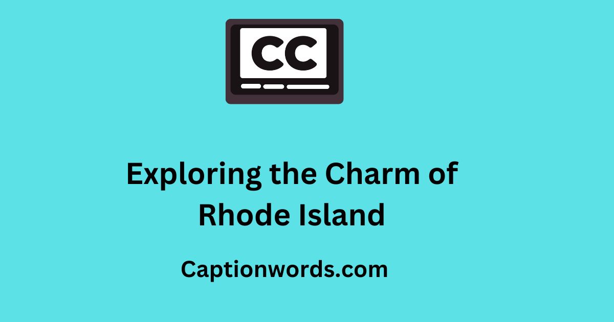Charm of Rhode Island