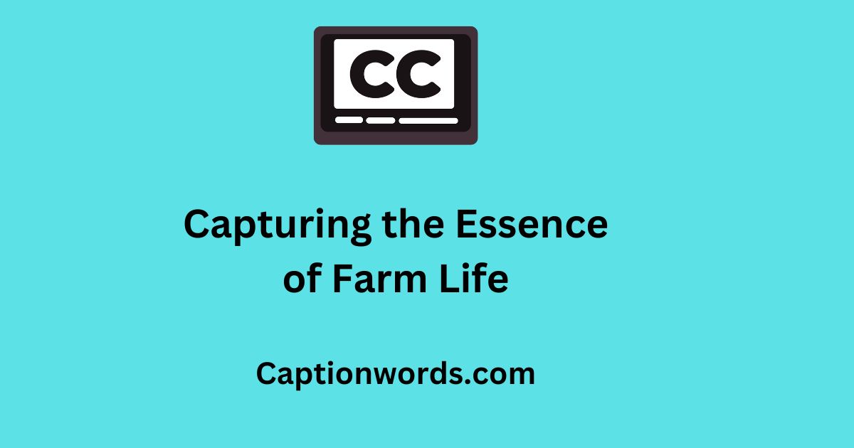 Essence of Farm Life